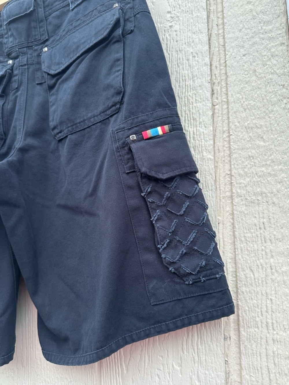 Vintage 2000’s Oakley Black Tactical Cargo Shorts Men’s Size 30X 10 🆕 NWT $65 - Picture 9 of 14